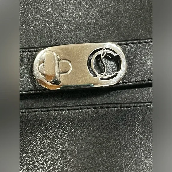 New Christian Louboutin Lock So Kate Leather 100 Sexy Booties DAMAGED ZIPPER 42 - Picture 9 of 15